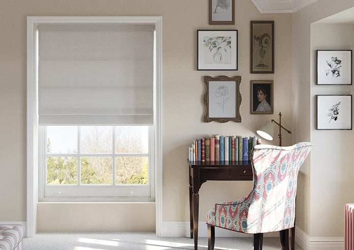 Oslo, Parchment - Twist&Fit Roman Blind - Image 3